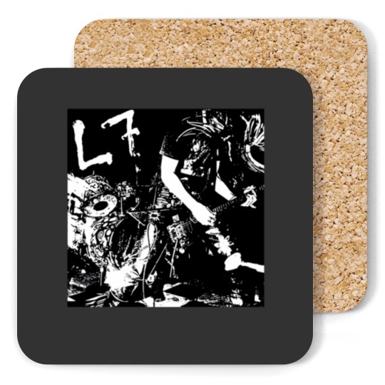 Discover L7 Limited Unisex Coasters | Suzi Gardner Donita Sparks