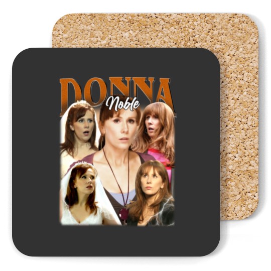 Discover Limited Donna Noble Vintage Coasters, Gift For Woman