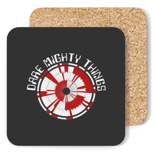 Discover Dare Mighty Things Coasters