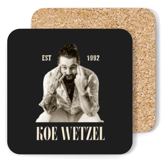 Discover Koe Country Music Coasters, Wetzel Coasters, Country Music 2024 Koe Concert Coasters
