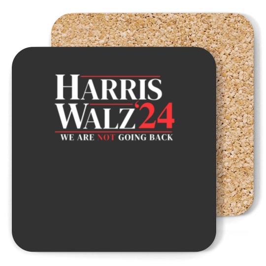 Discover Harris Walz 2024 Coasters, Kamala Harris Walz, Tim Walz Coasters, Democrat Coasters