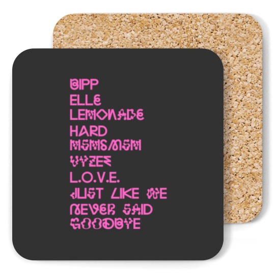 Discover SOPHIE “PRODUCT” Tracklist Pink Coasters