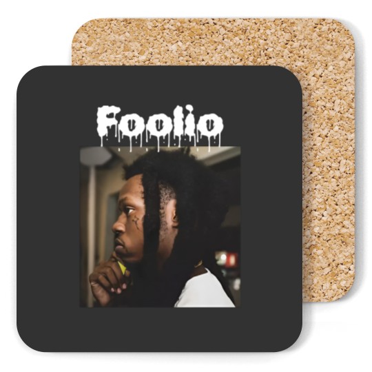Discover Foolio rapper memory Coasters