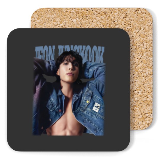 Discover Vintage Jungkook JK Coasters Coasters Coasters, Vintage Jungkookie