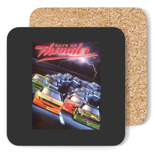 Discover Days of Thunder Graphic Coasters