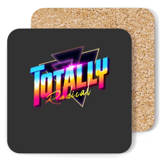Discover Totally Radical 80s Synthwave Outrun Coasters