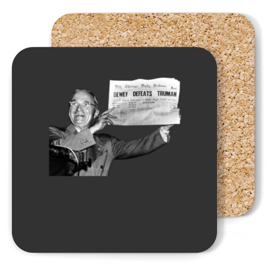 Discover Dewey Defeats Truman Sunflower  1 Coasters