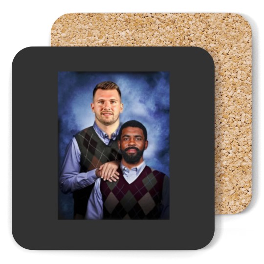 Discover Luka Doncic Kyrie Irvin Funny Coasters, Luka Doncic Coasters
