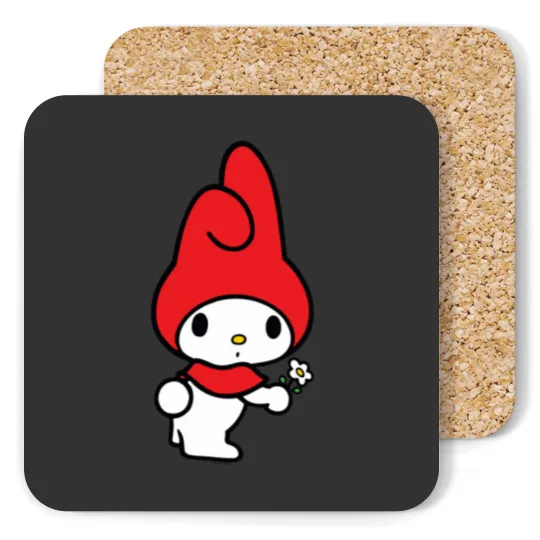 Discover My Melody Flower Coasters Collection