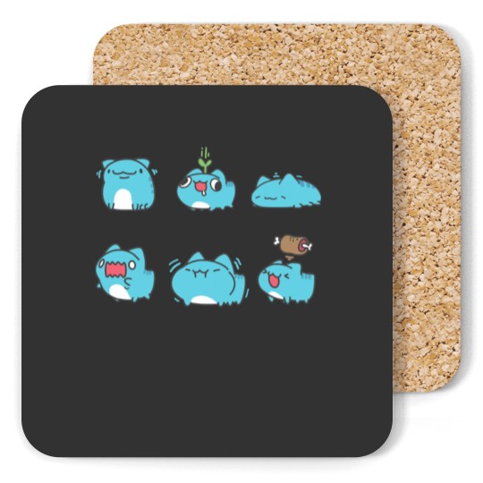 Discover Love Capoo cat, Bugcat capoo Coasters