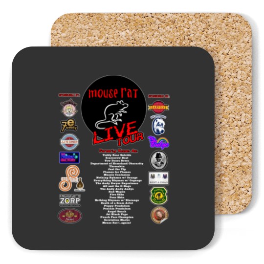 Discover Mouse Rat Live Tour Edition Coasters