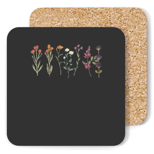 Discover SUBTLE LESBIAN PRIDE Coasters, Lesbian Wildflowers