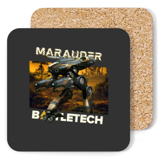 Discover Battletech MechWarrior - Unleash the Mech Fury - Battletech - Coasters