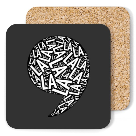 Discover Comma La - Kamala Harris Coasters