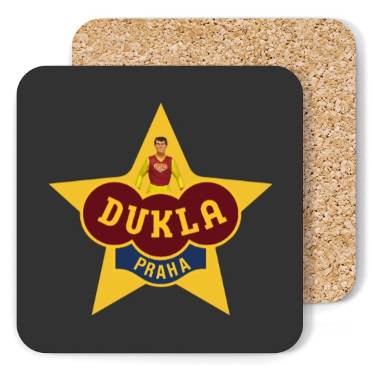 Discover Dukla Prague Away Kit Classic Coasters