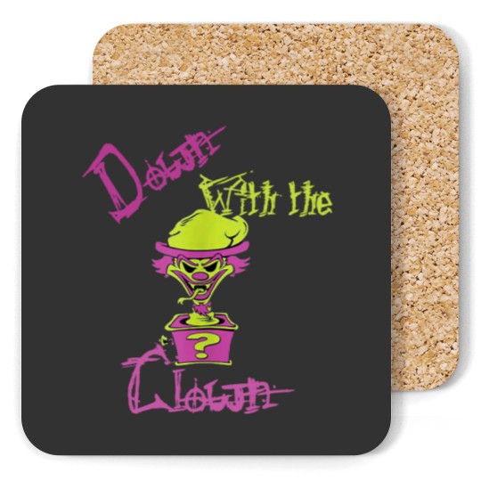 Discover Cool Unique Down With the Clown ICP Design For Him Coasters