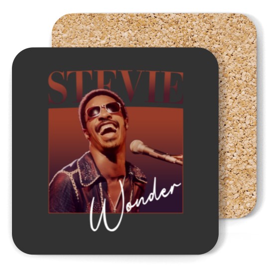 Discover New  Stevie Wonder Coasters Gift Funny Men All Size Coasters