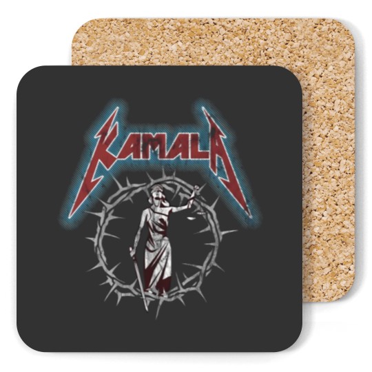 Discover Kamala Harris Rock Band Coasters