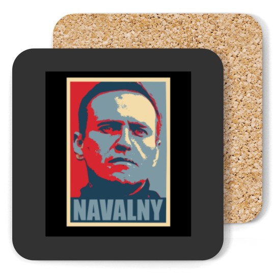 Discover Alexei Navalny Graphic Coasters, Alexei Navalny 1976-2024 Coasters