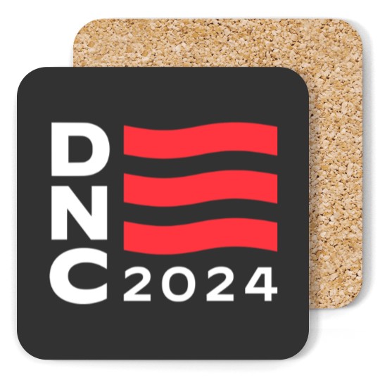 Discover DNC Democratic National Convention 2024 LOGO - Kamala Harris - Coasters