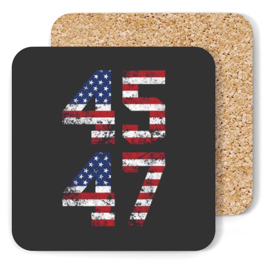 Discover Trump 2024 Coasters - Supporter Gift