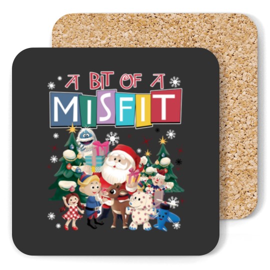 Discover Misfit Toys Christmas Coasters | A Bit Of A Misfit Coasters