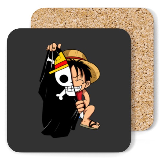 Discover One Piece Anime Coasters, Anime One Piece Saying Coasters