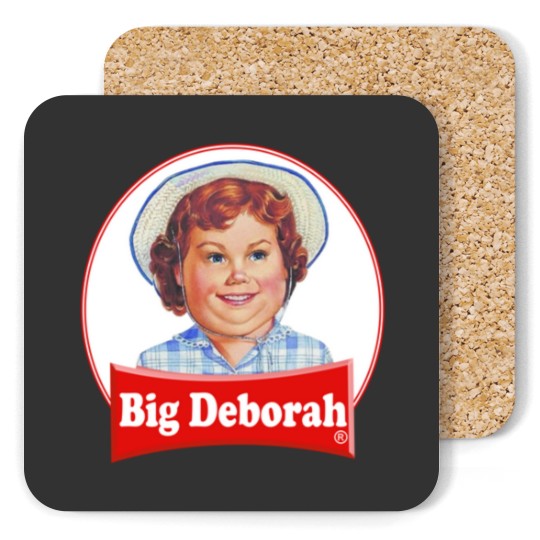 Discover BIG DEBORAH Funny Tasteless Coasters