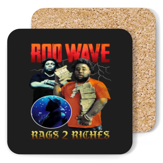 Discover Rod Wave Rags 2 Riches Coasters Cotton For men Women All Size S-5XL