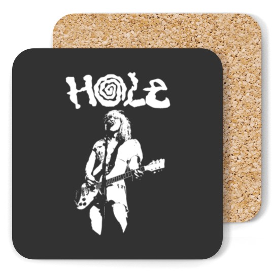 Discover Limited Hole Band Unisex Heavy Cotton Coasters