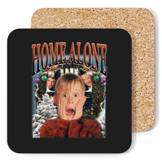 Discover Retro Home Alone Coasters, Home Alone Coasters, Home Alone Coasters, Home Alone Christmas Coasters