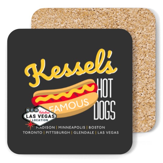 Discover Kessel's Famous Hot Dogs Essential Coasters