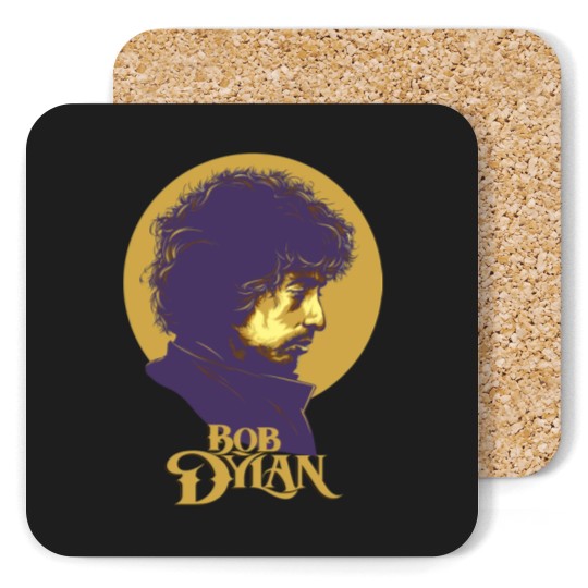 Discover Bob Dylan Retro Coasters, Bob Dylan Coasters, Vintage Bob Dylan