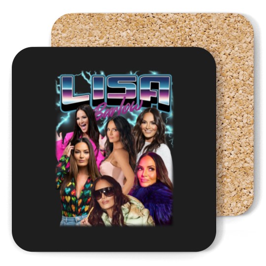 Discover 90s Vintage Coasters, Lisa Barlow, RHOSLC, The Real Housewives Coasters