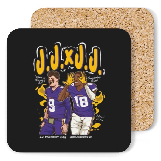 Discover Heavyweight Justin Jefferson x J.J. McCarthy "Championship Mindset" Crewneck Coasters
