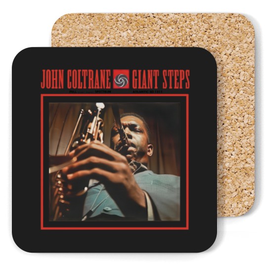 Discover Men's Cotton Crew Coasters John Coltrane Giant Steps