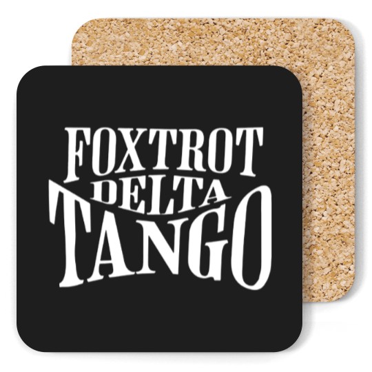Discover Foxtrot Delta Tango Subtle FDT Coasters