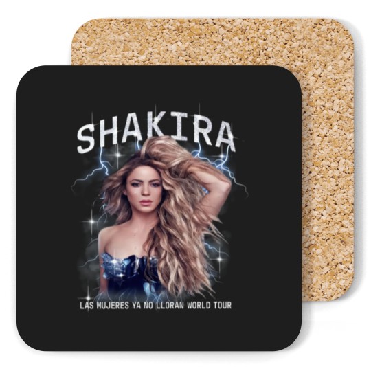 Discover 2024 Shakira Tour Coasters, Las Mujeres Ya No Lloran World Tour Coasters
