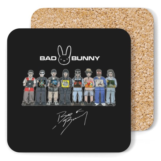 Discover All Albums  Bad Bunny New Album Coasters, Debi Tirar Mas Fotos