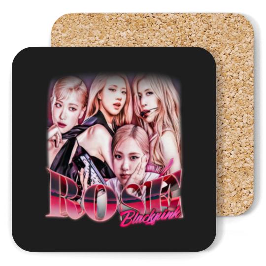 Discover Rose Kpop Coasters, Blackpink Coasters, Rose