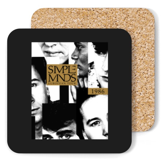 Discover Simple Minds - Once Upon A Time European Tour 1986 Coasters