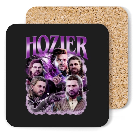 Discover Hozier Bootleg Coasters, Hozier Gale BG3 Coasters, Gale Baldurs Gate 3 Coasters