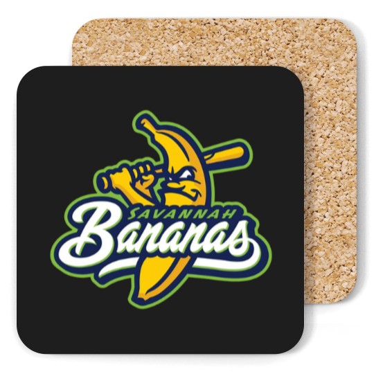 Discover #Savannah #Bananas Baseball Men Women Coasters