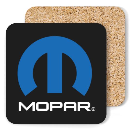 Discover Mens Mopar Logo Premium Coasters Coasters