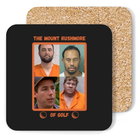Discover Mount Rushmore of Golf Coasters, Funny Golf Coasters, Tiger Coasters, Free Scottie