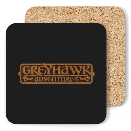 Discover GREYHAWK - Advanced Dungeons and Dragons - Old School DnD Coasters