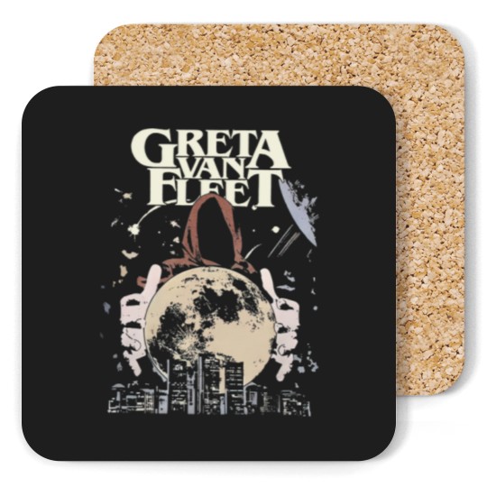 Discover Vintage Greta Van Fleet Rock Band Unisex Coasters, Greta Van Fleet Concert Coasters