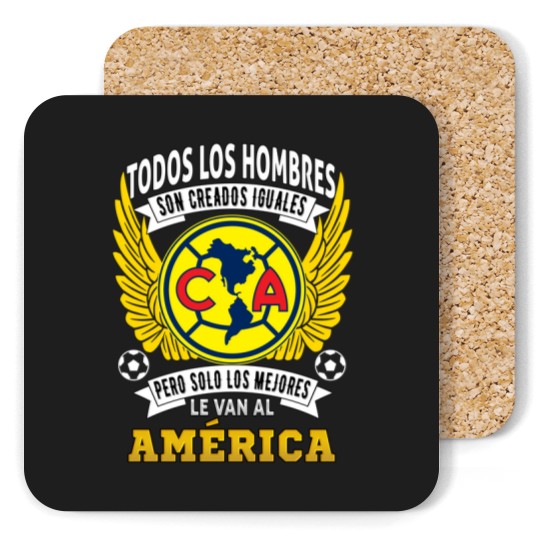 Discover Playera Aguilas del America Solo Los Mejores le Van al America Coasters
