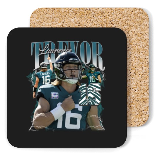 Discover Vintage Trevor Lawrence Coasters, Classic 90s Graphic Coasters
