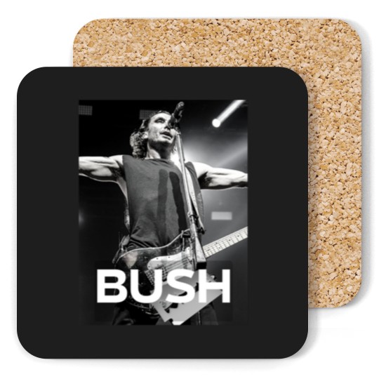 Discover BUSH ROCK BAND Tour - Bush Fan Edition - Nostalgic 90s Coasters